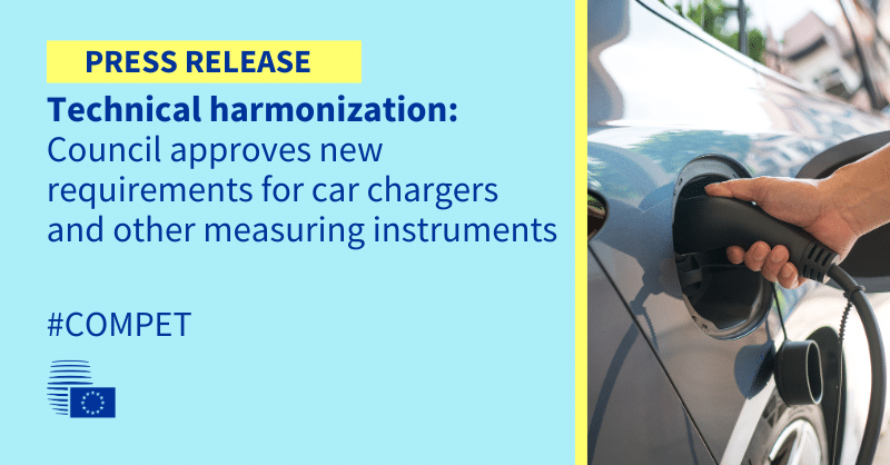 El Consejo de la UE aprobó este 26 de febrero una nueva directiva que actualiza y armoniza las normas para instrumentos de medición en el mercado único, incluidos los cargadores de vehículos eléctricos, surtidores de gas y contadores energéticos. El objetivo es facilitar el despliegue de infraestructuras de recarga, adaptarse a la digitalización y apoyar combustibles emergentes como el hidrógeno en el contexto de la transición energética.